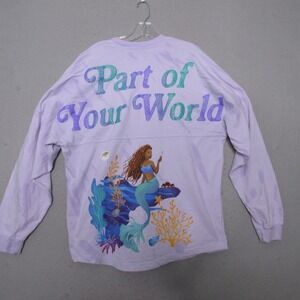 Disney Spirit Jersey Purple Little Mermaid Ariel Part of Your World Mermaid Core
